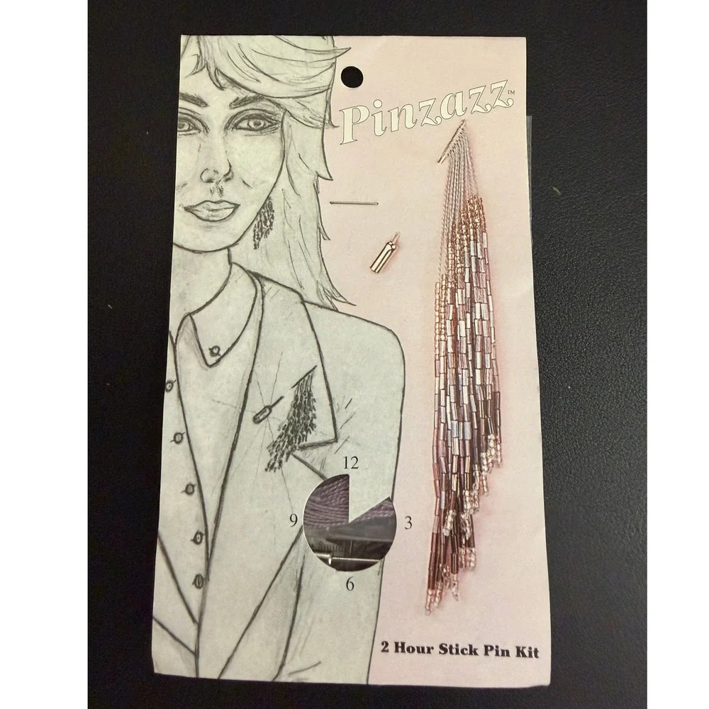 Jewelry Beading Kit Stick Pin Firefly Pinzazz Multicolor